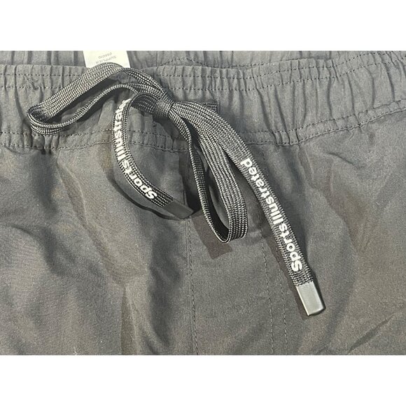 Sports Illustrated Mens 9" Volley Swim Trunk Large Quick Drying Black - Picture 12 of 12